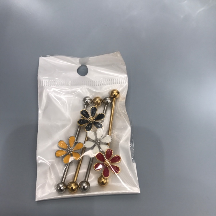 外贸流行饰品耳挂滴油款