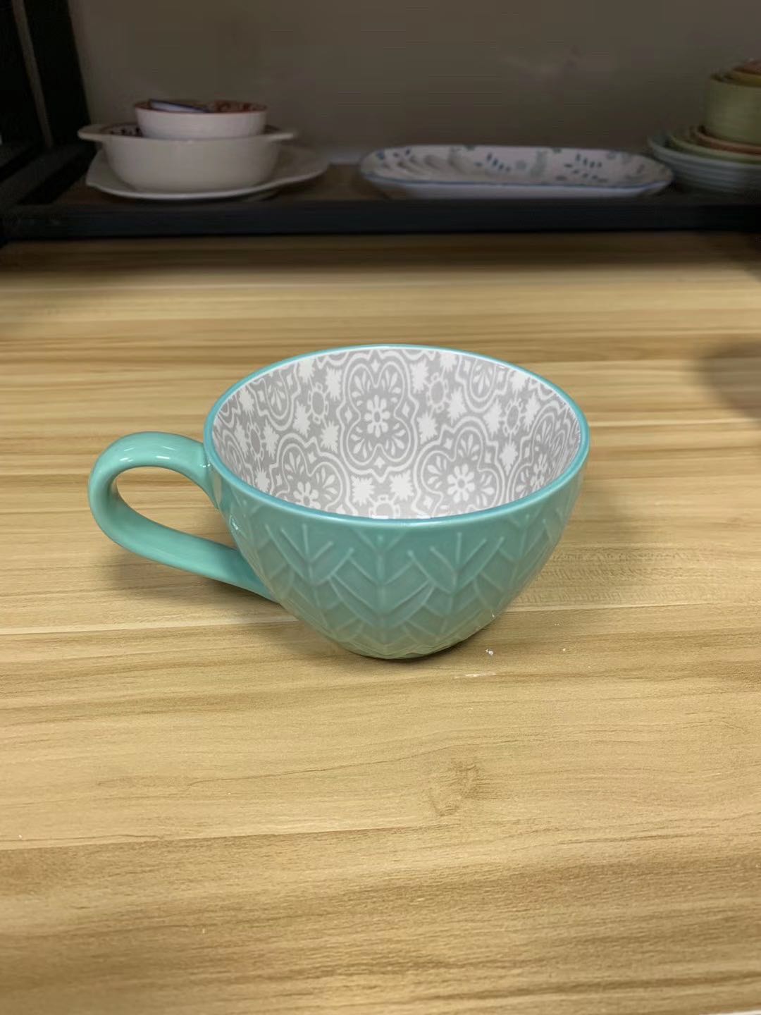Ceramic Embossed Breakfast Bowl Application Scenario