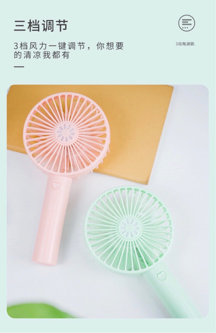 Handheld aromatherapy small fan undefined