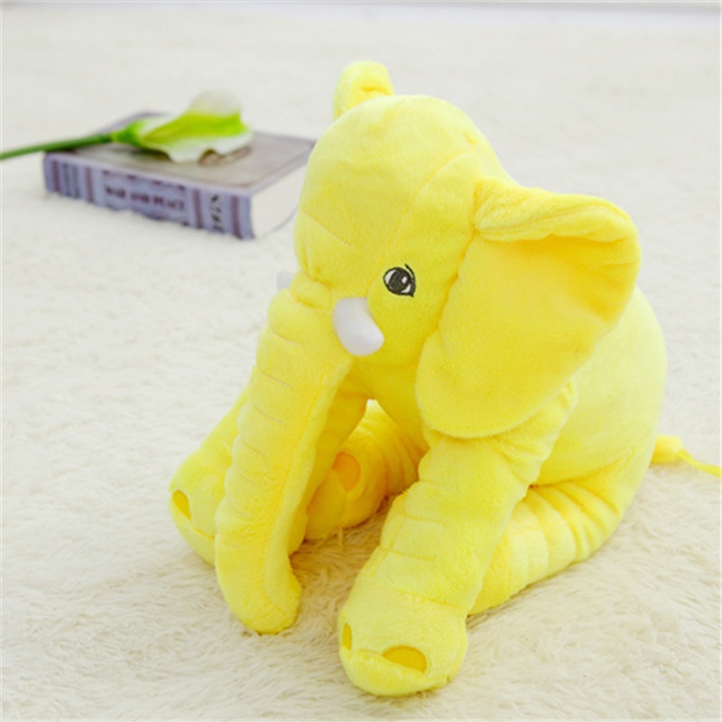 爆款皮壳大象公仔宜玩具家同款大象抱枕宝宝安抚毛绒玩具不带棉花图