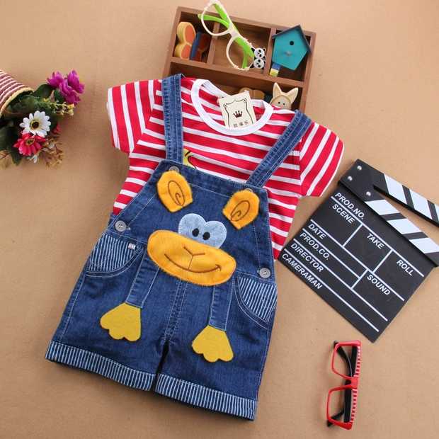 男童背带短裤1一3岁细节图