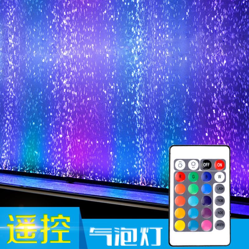 LED aquarium lamp fish tank bubble lamp LED aquatic plant oxygenated diving bubble lamp