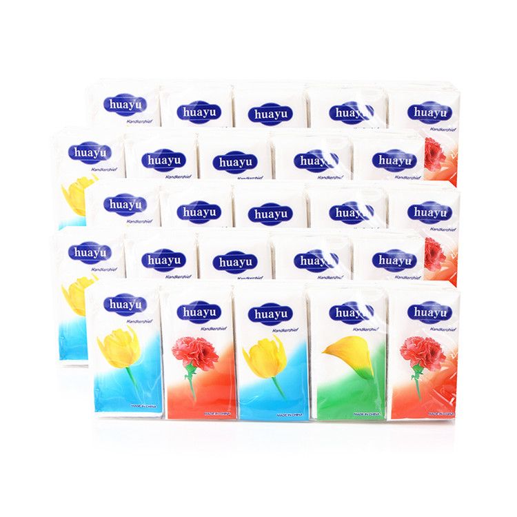手帕纸厂家定做2层8张手帕纸 纸手帕 广告手帕纸巾卫生纸详情图2