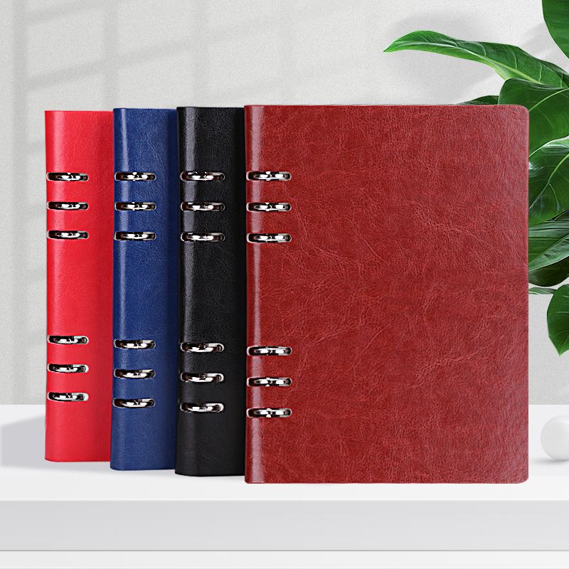 厂家直销商务记事活页本带铁夹，商务记事详情1