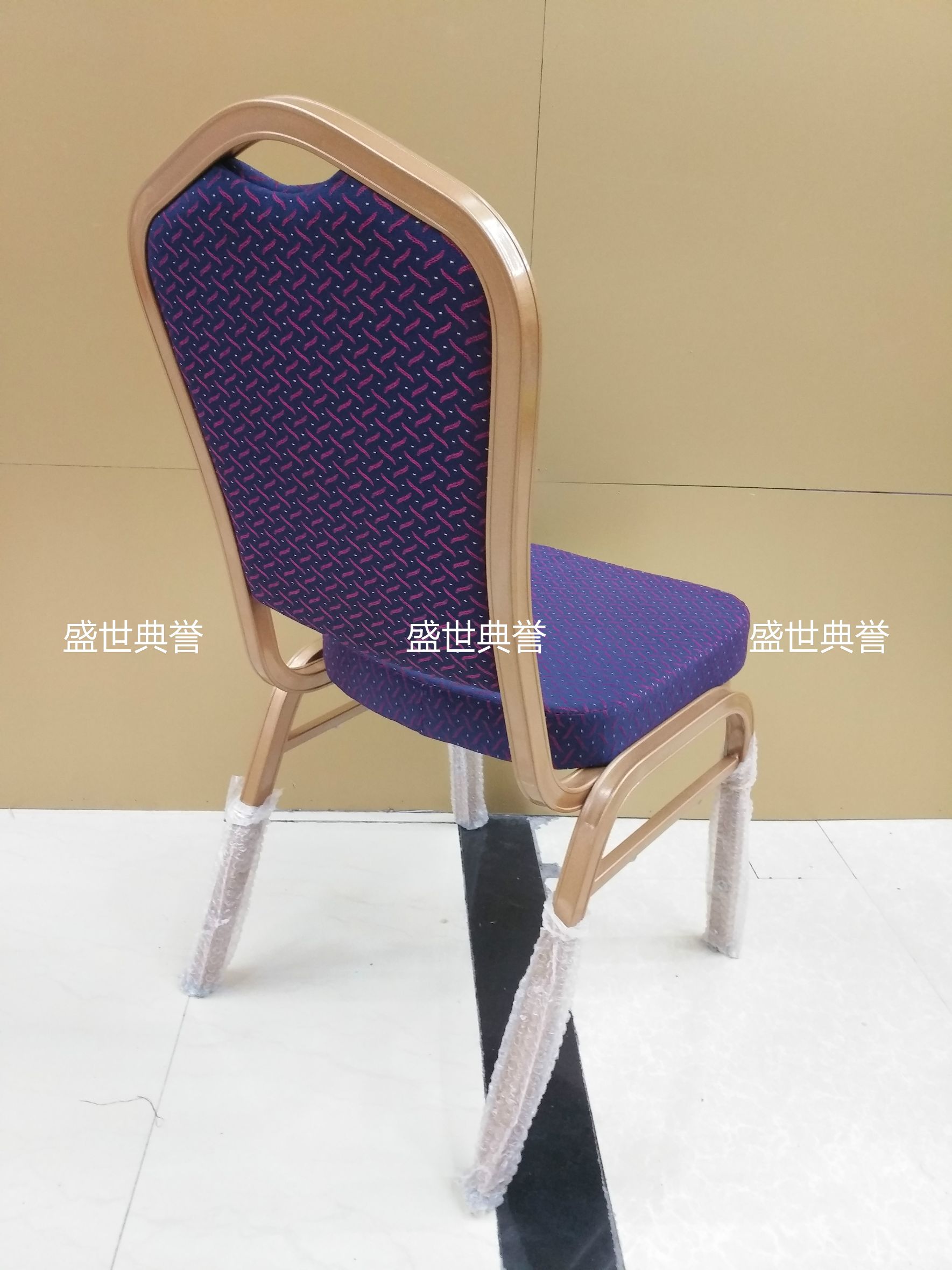 上海五星级酒店宴会铝椅外贸铝合金椅子婚宴酒席餐桌椅会议培训椅详情图8