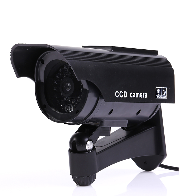 太阳能仿真摄像头，太阳能仿真监控。假摄像头。细节图