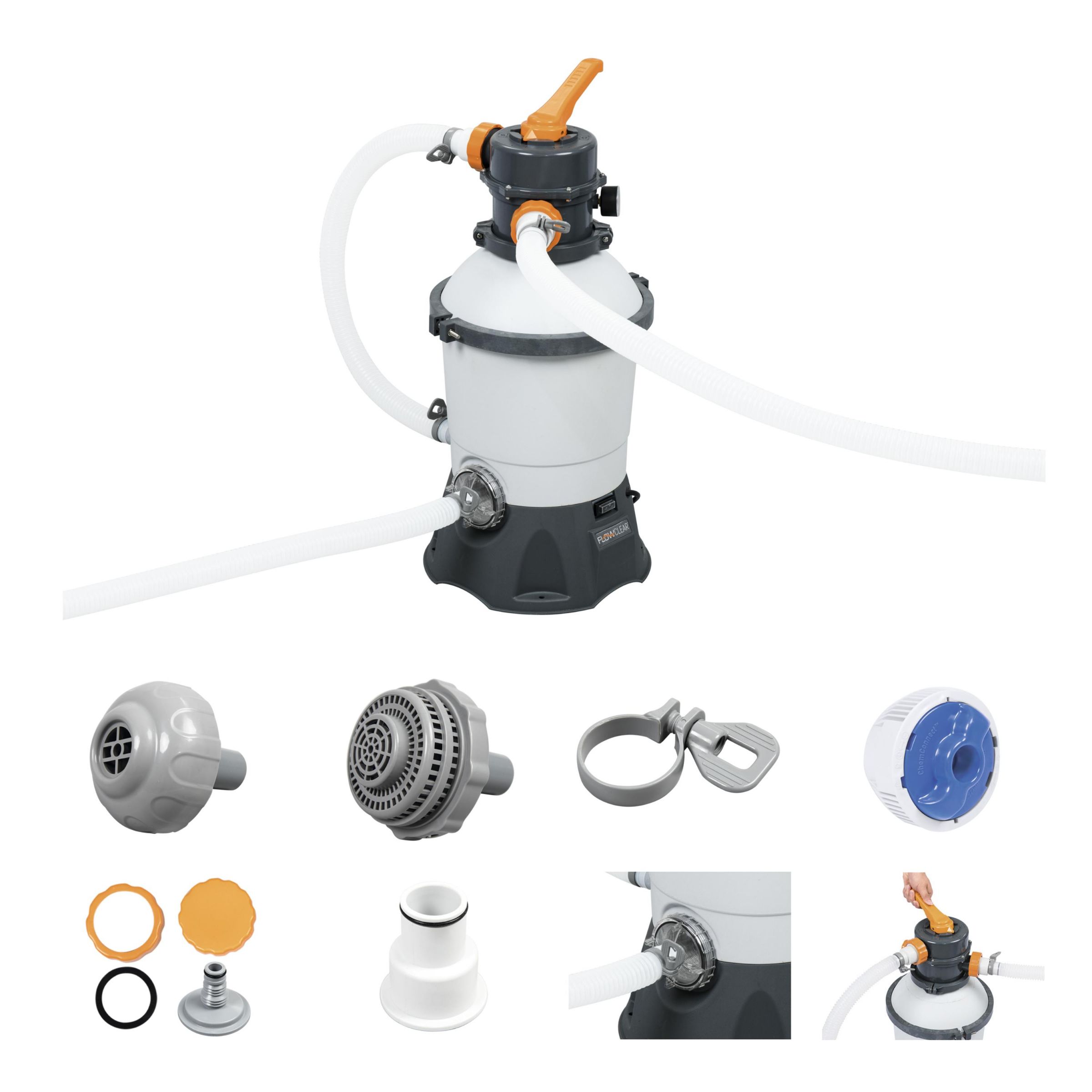 Flowclear™ 800gal 欧规砂滤器58515（3028升）详情图4