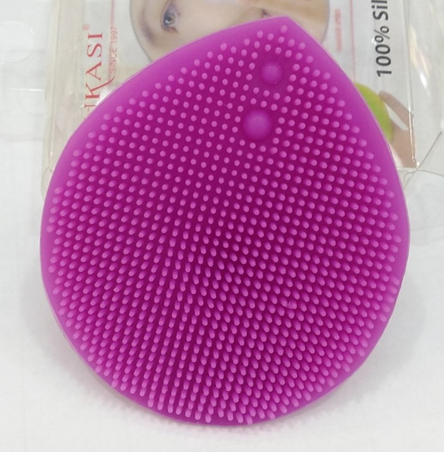 Large facial cleansing brush 80-70-25t purple detail image 3