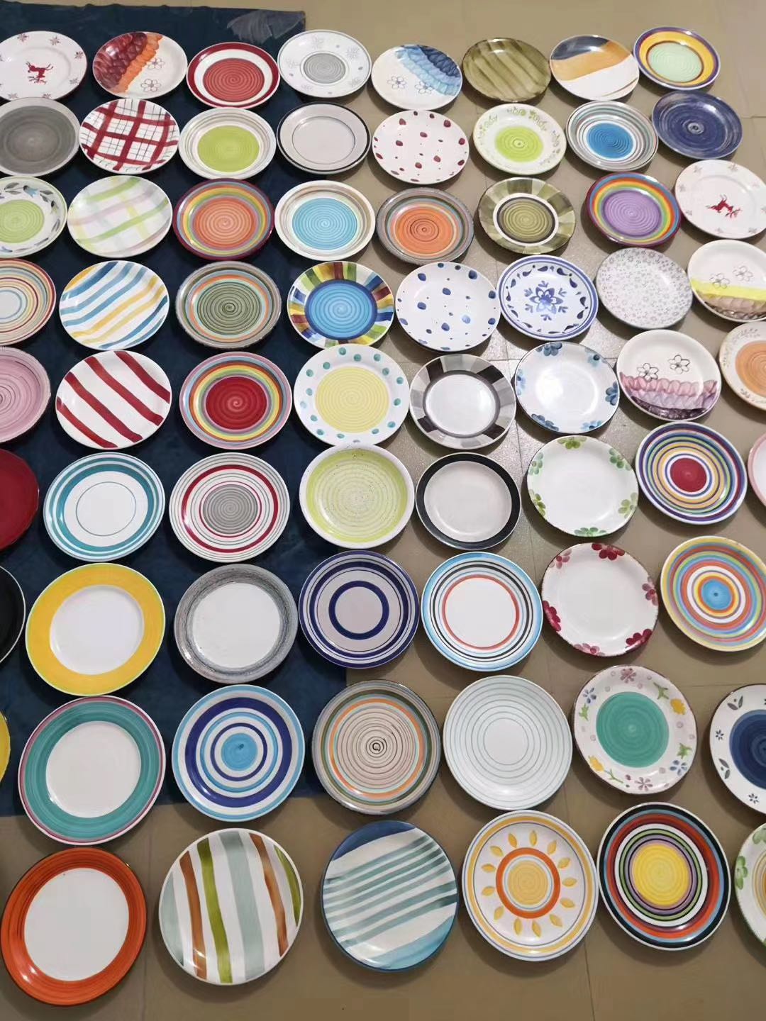 7.5/8 Inch Painted Ceramic Plate details Picture