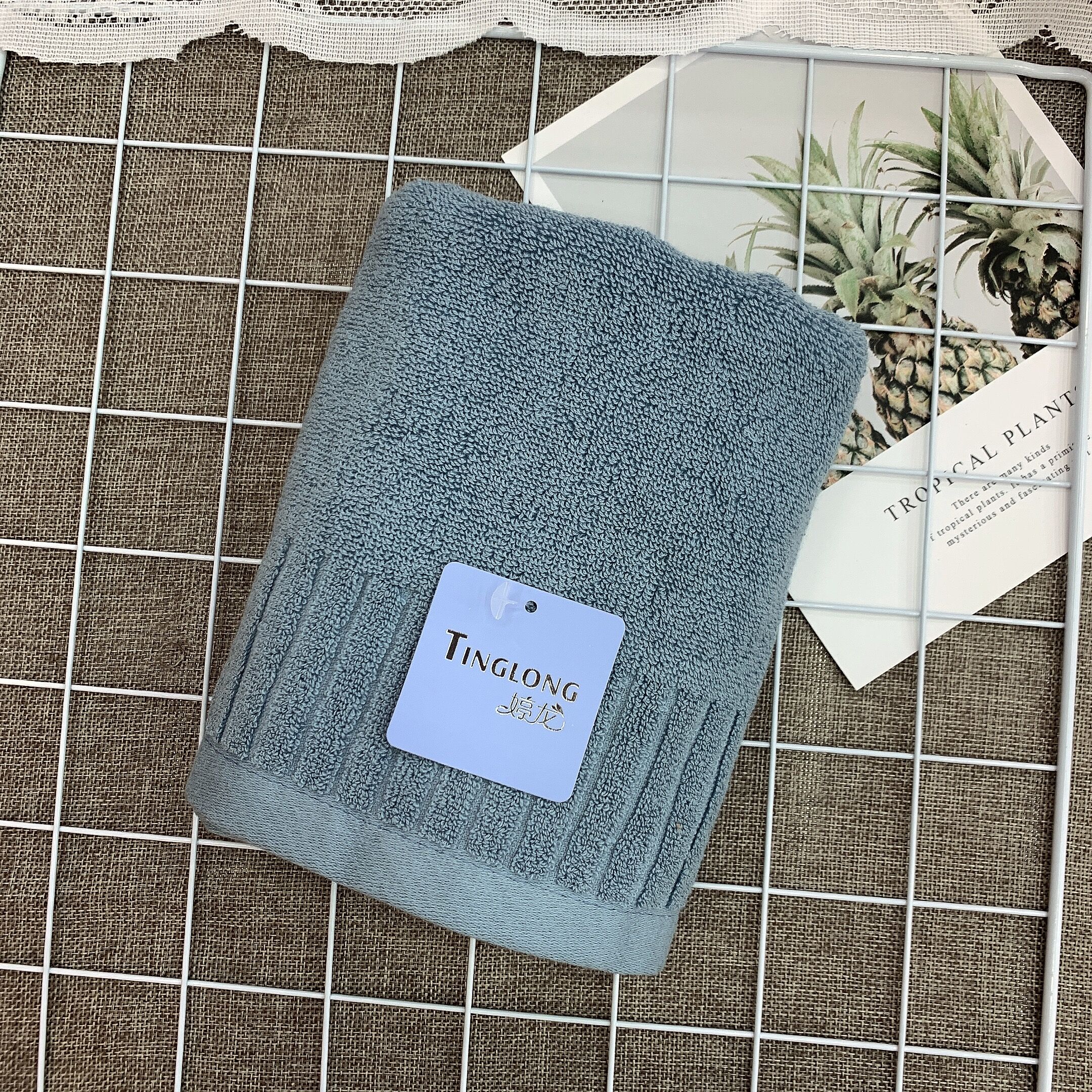 Shanghai Tinglong home textile plain simple towel series