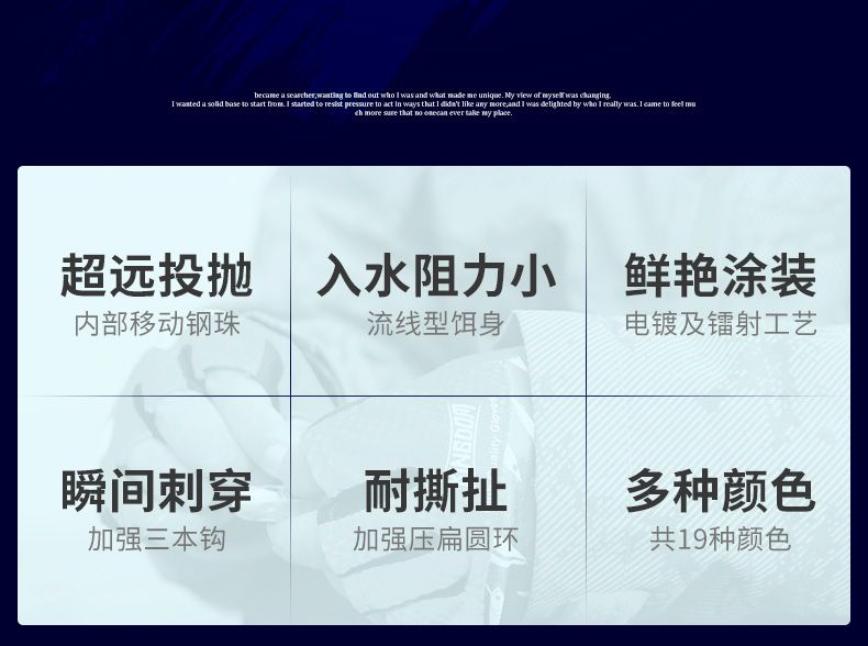 国王路亚5326浮水米诺路亚饵淡海水假饵翘嘴鲈鱼饵硬饵胖哥路亚详情图2