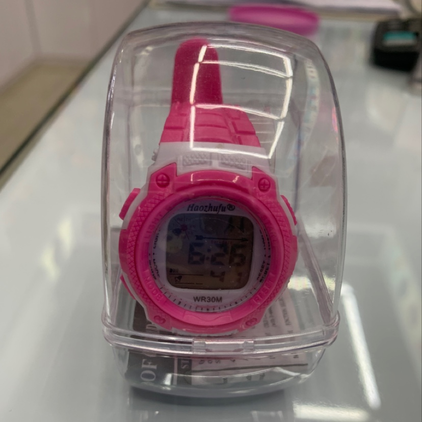 Fluorescent powder ladies' student watch