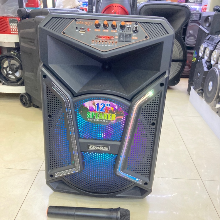 蓝牙音响带话筒led灯