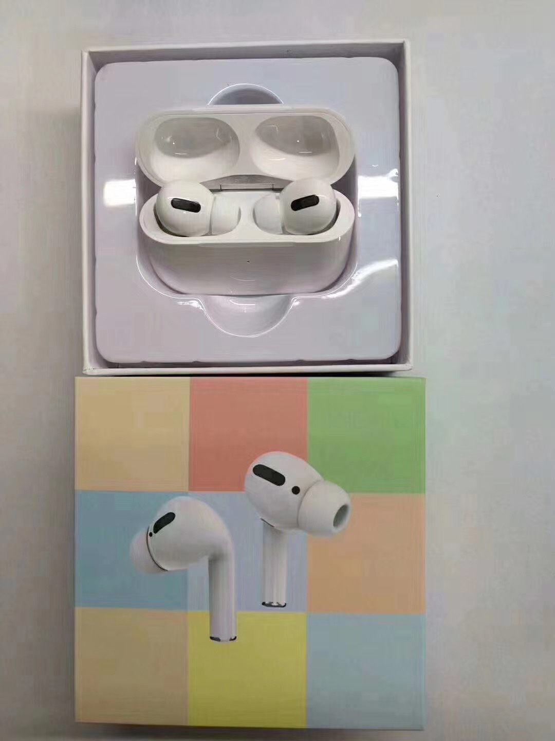 TWS蓝牙耳机马卡龙色优势出货，大量现货细节图