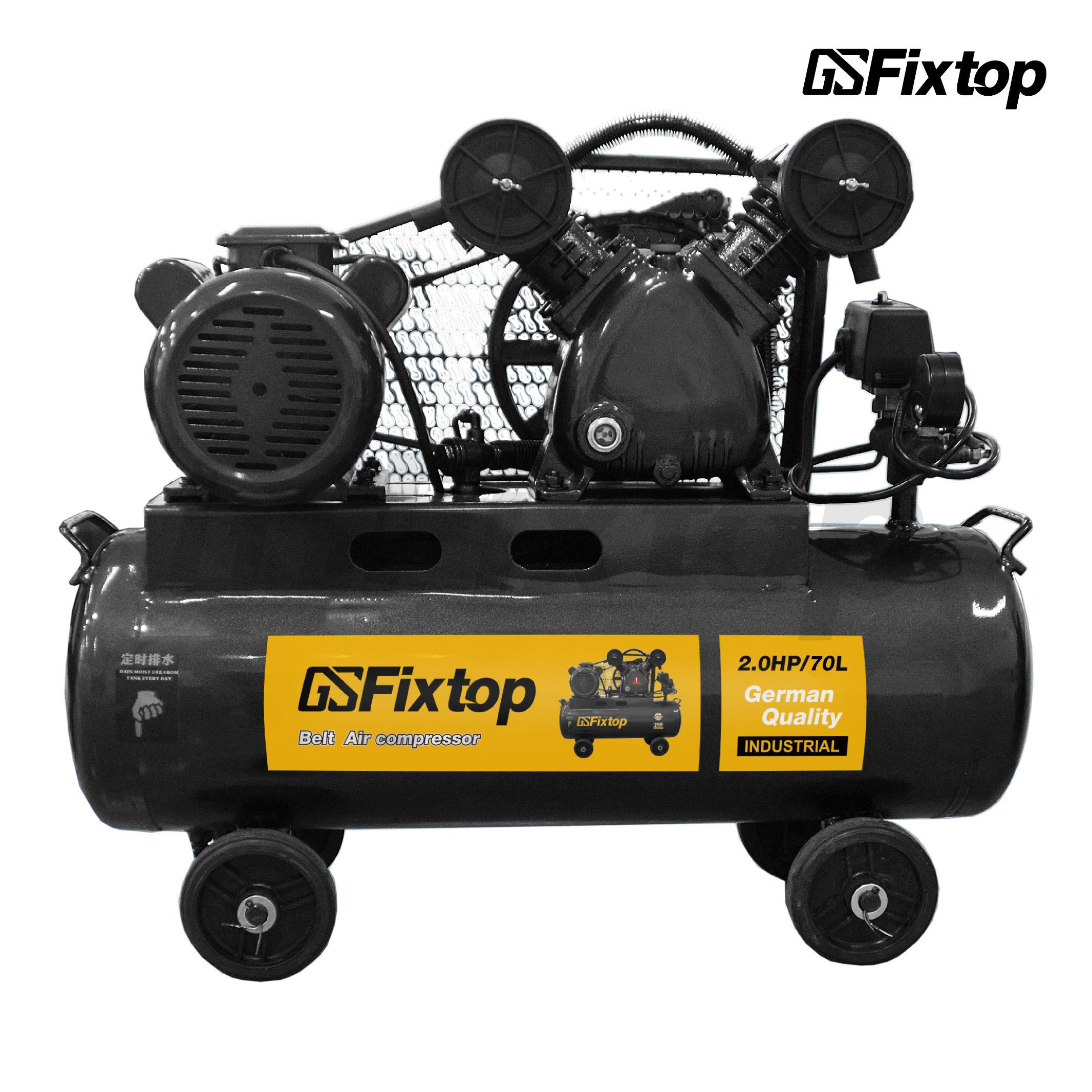 GSFixtop工具70L皮带式空气压缩机（Belt  Air compressor)细节图