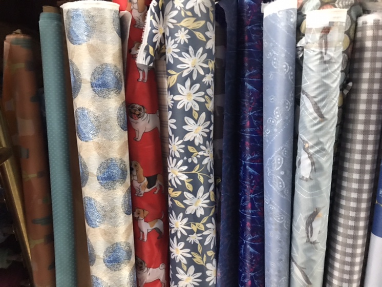 210T polyester taffeta printed fabric shopping bag, cotton quilt bag, popular pattern pap