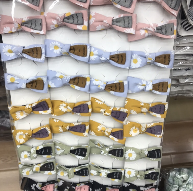 Korean fashion cloth bow duck clip 20200946