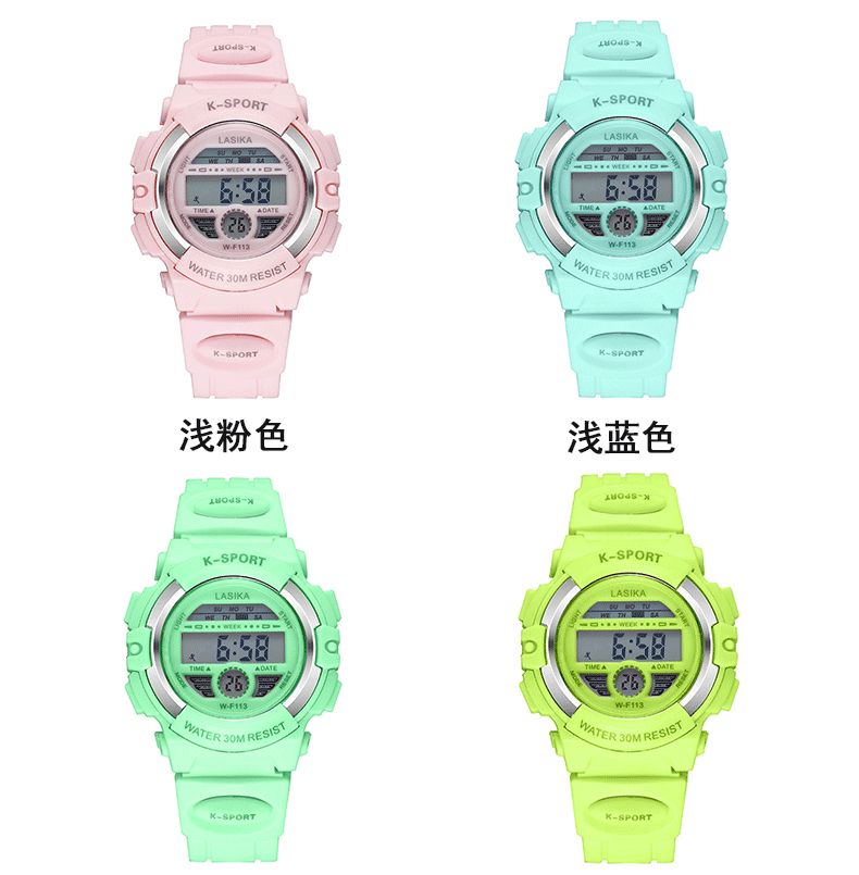 Lasika Electronic Watch Men's Watch Student Sports Multi-Function Manufacturers Direct Sales undefined