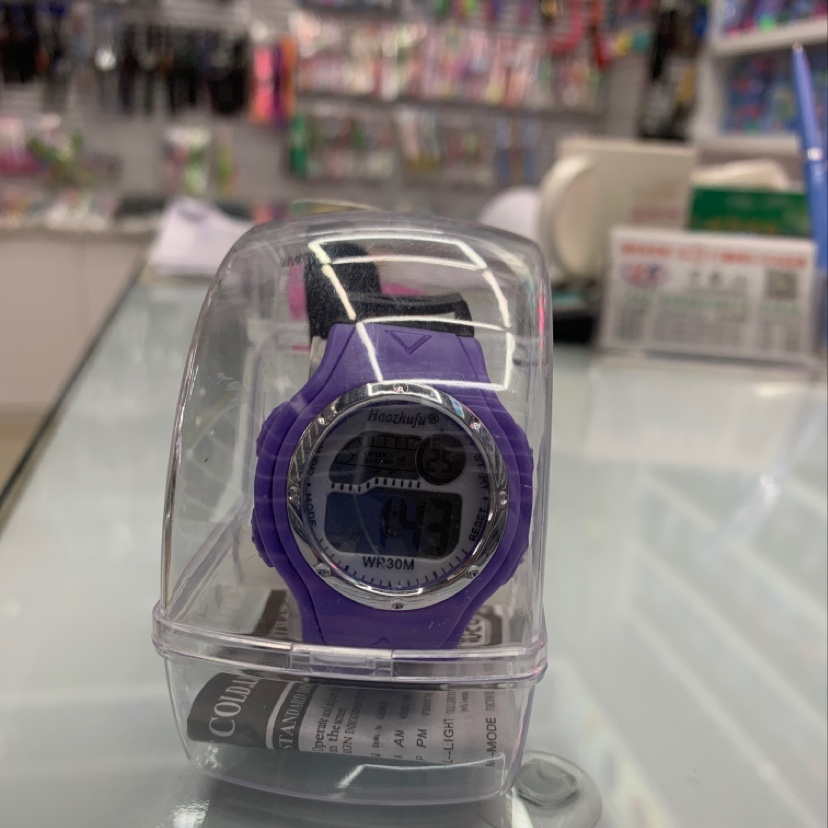 Purple student watch, madam