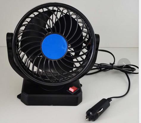 12V24V car electric fan 5-inch single-head car cigarette lighter head electric fan thumbnail