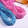 0.3cm外贸热销新款多色PU四股皮绳 编织皮绳可定制颜色 厂家加工定制细节图