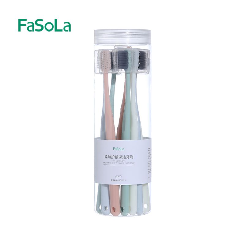 Soft-bristled adult toothbrush, individual packaging, large-head spiral, men's and women's household, family size Item Picture