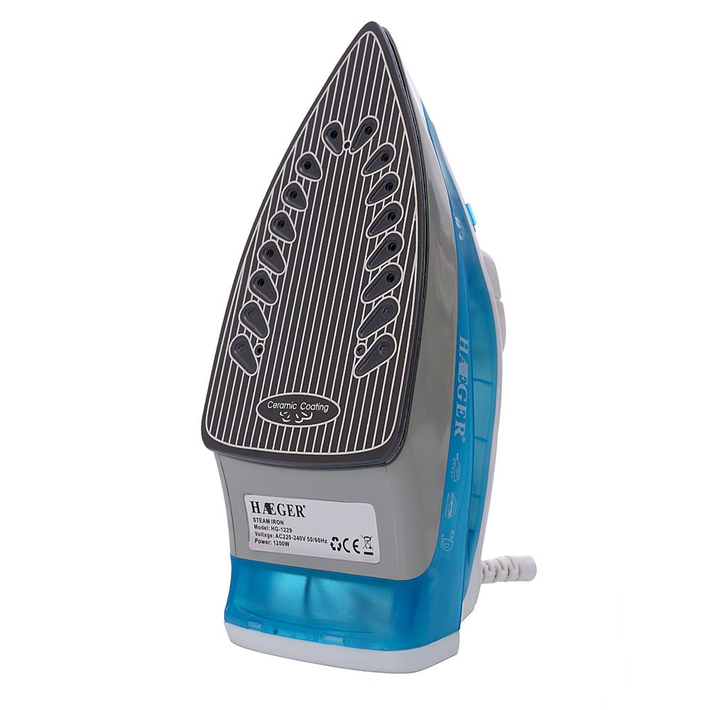 European standard best-selling R.1229 household handheld steam iron, small portable iron 1200W wholesale detail image 8