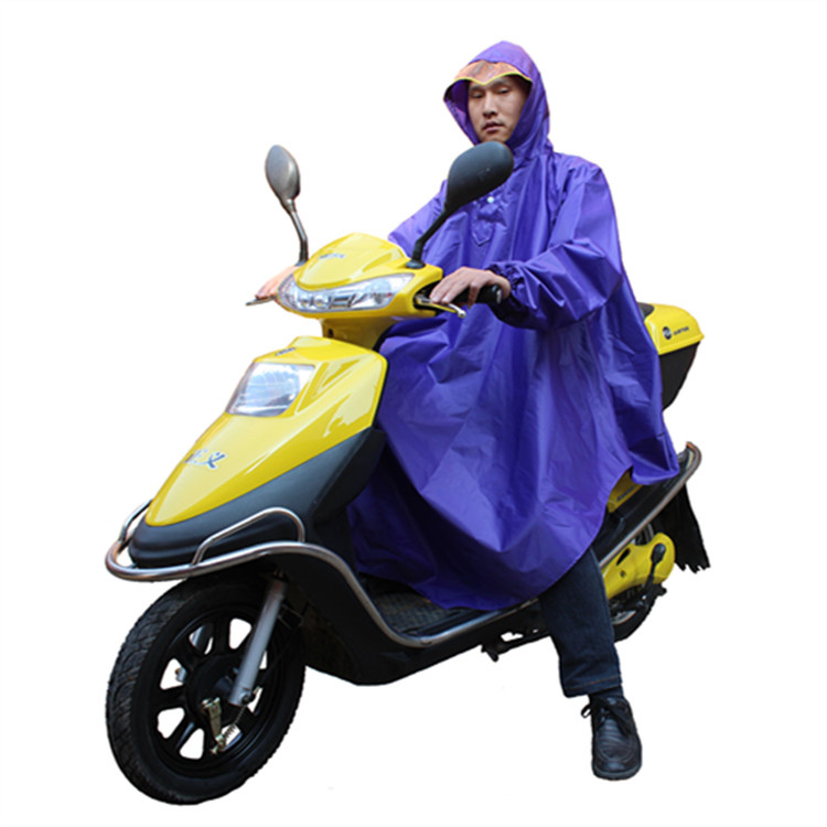 Electric bike, motorcycle, raincoat with sleeves detail image 4