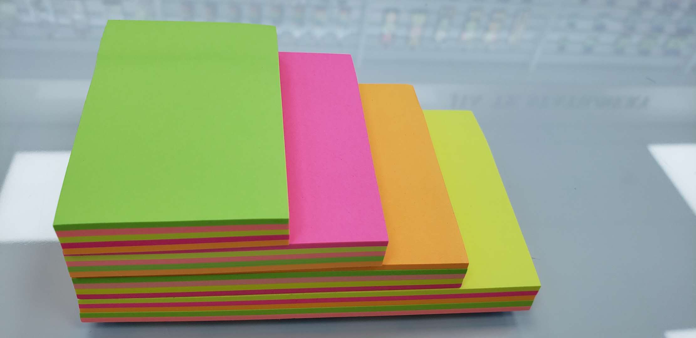 Fluorescent color sticky note N of all sizes stick small notebook sticky note raft thumbnail