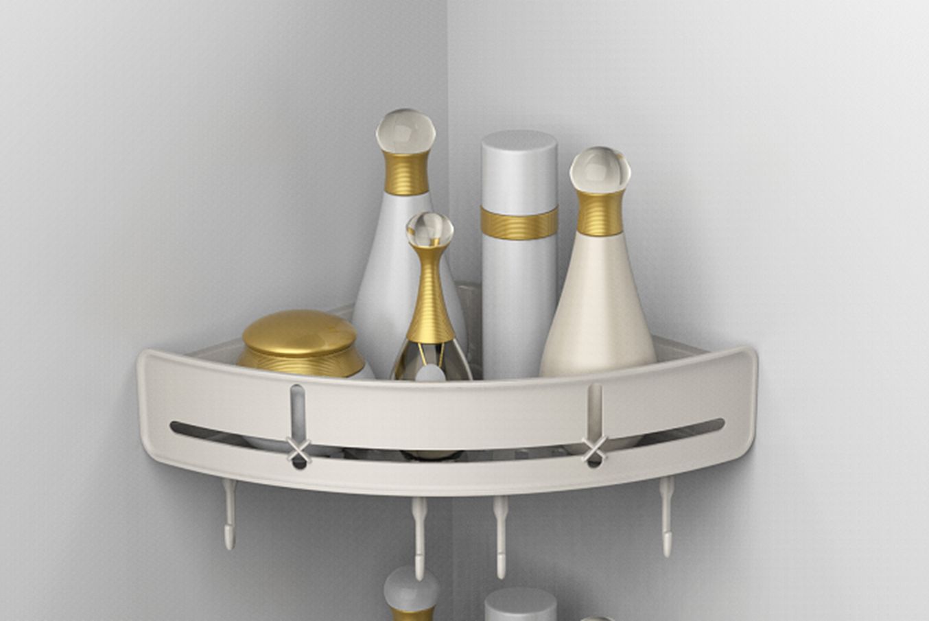 Yiwu good European style sanitary ware storage frame /TZ
