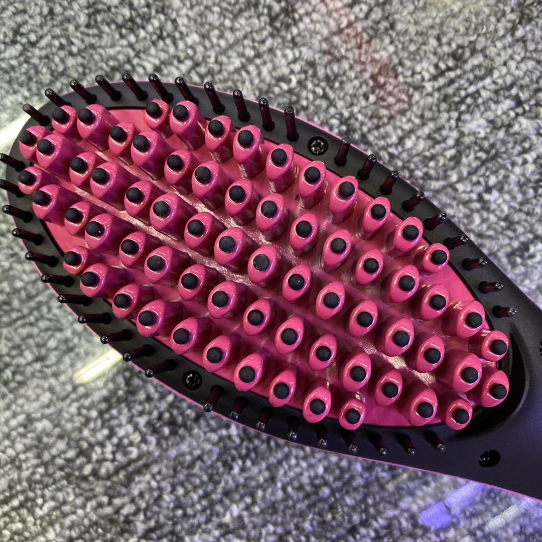 ROZIA hair care products straightening comb with LED display adjustable temperature HR765 detail image 3