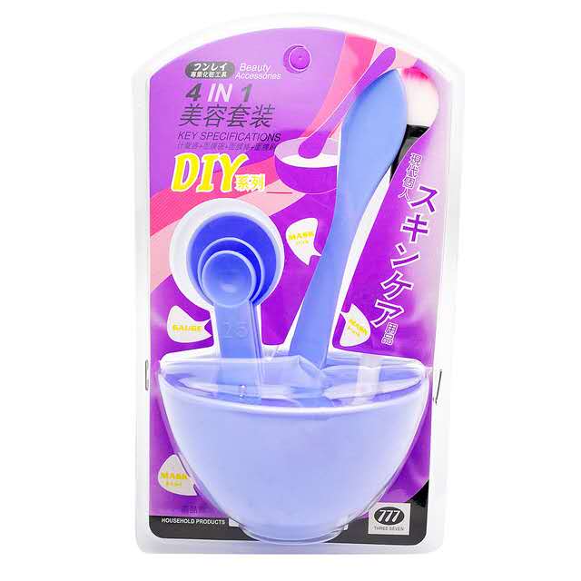 diy mask tool mask bowl set 4-in-1 mask bowl set 777 Large bowl beauty Set 26410 detail image 1
