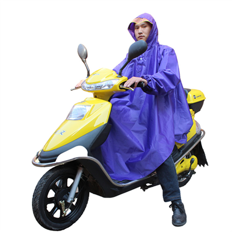 Electric bike, motorcycle, raincoat with sleeves detail image 6