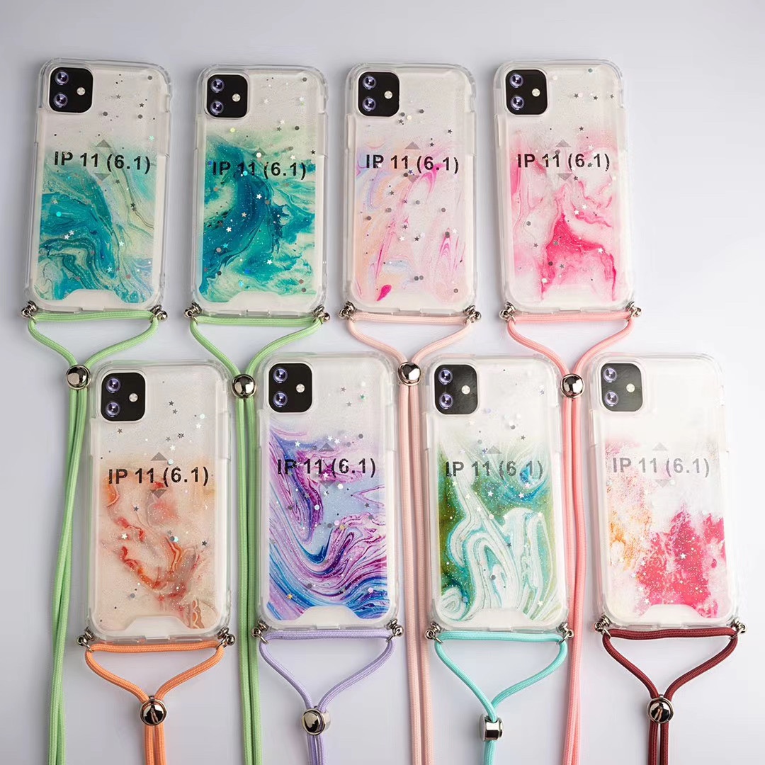 手机挂绳长款苹果挂件长挂饰挂脖绳苹果绳子个性绳创意吊坠防丢绳潮带斜挎手机链女款