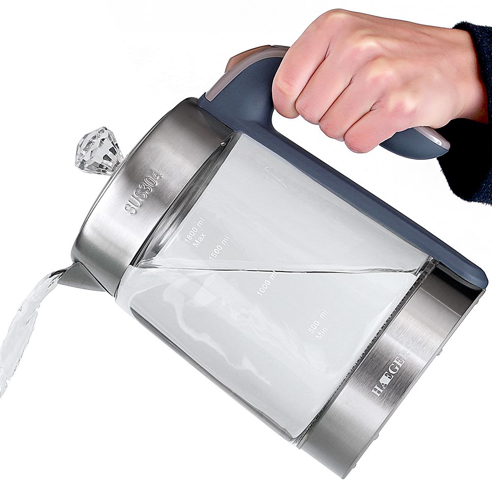 European standard high-power stainless steel anti-dry-burning electric kettle, rapid heating kettle R.7821 detail image 13