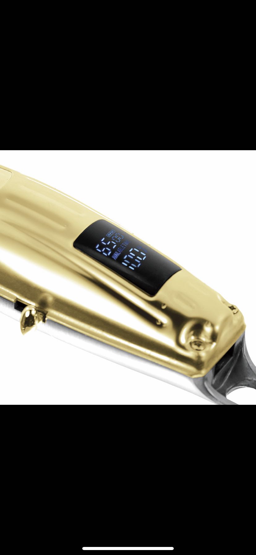Rozia professional hair clipper with oil head and LED display HQ258 detail image 4