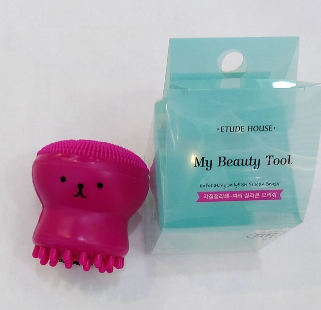 硅胶章鱼刷 玫红详情图3