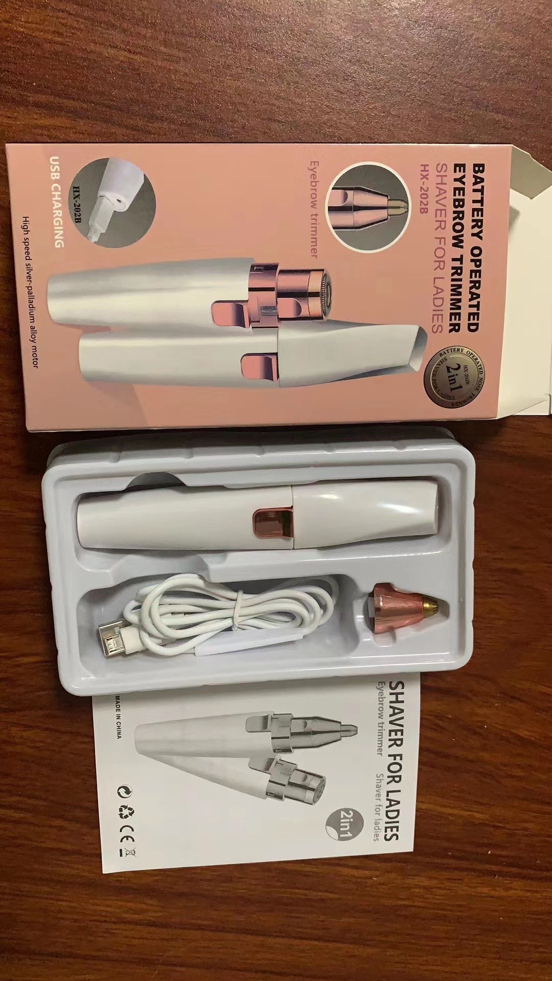 女士充电剃毛器细节图