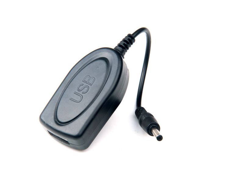 USB转接器 手机充电 手电筒充电转接线 18650移动电源细节图