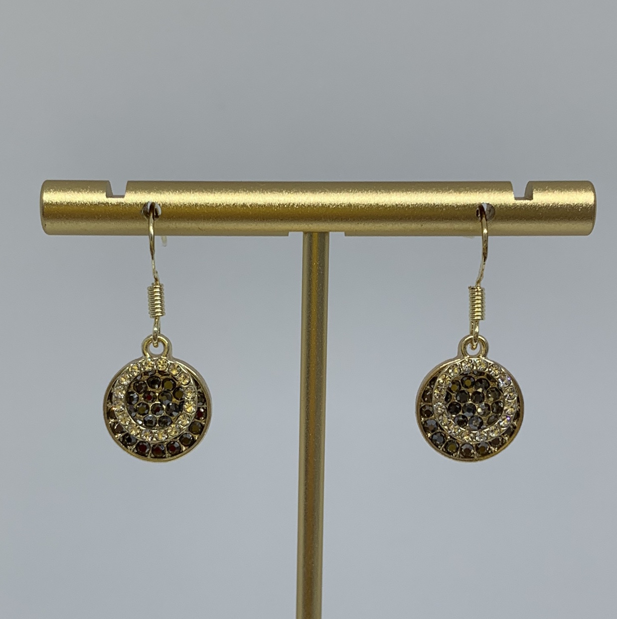 Sweet Korean black diamond earring earring