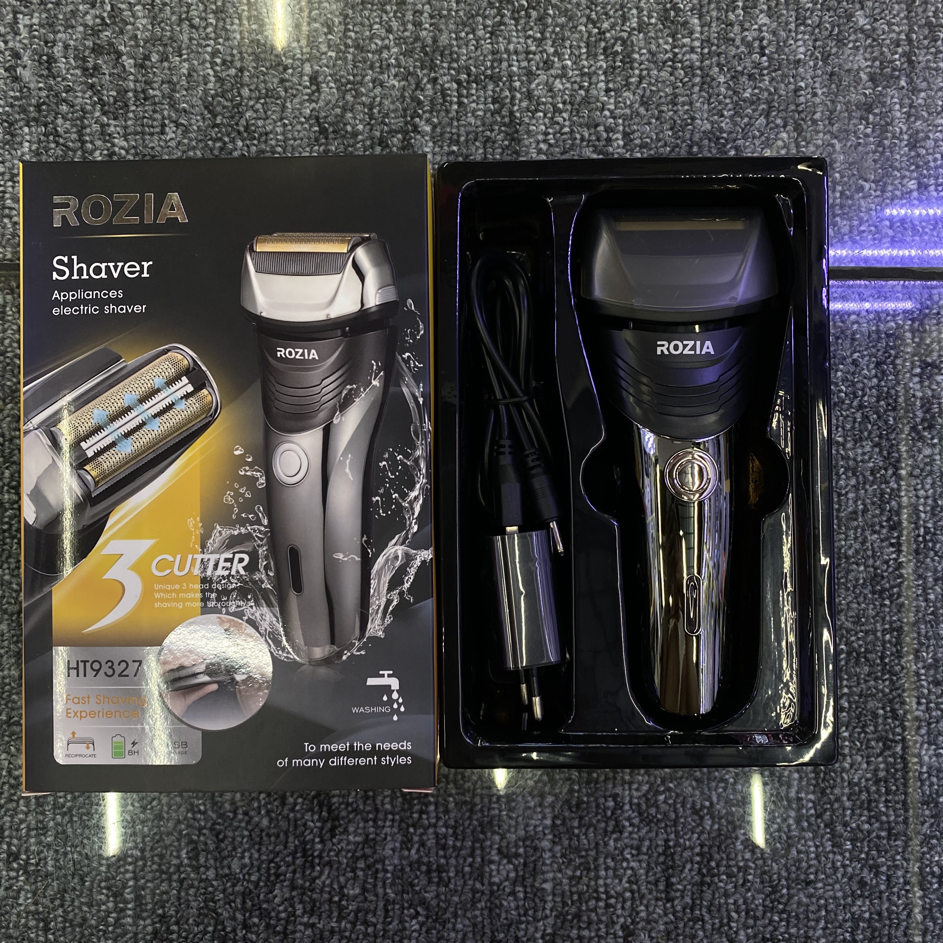 Rozia Men's reciprocating Razor HT9327 details Picture