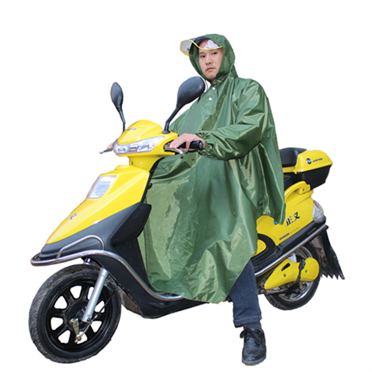 Electric bike, motorcycle, raincoat with sleeves detail image 5