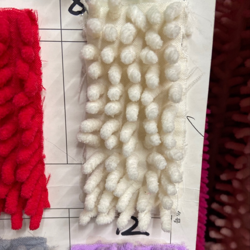 Beige Thick Mop Fabric Doll Pillow Fabric Clothing Ornaments Arts And Crafts Headwear Fabric