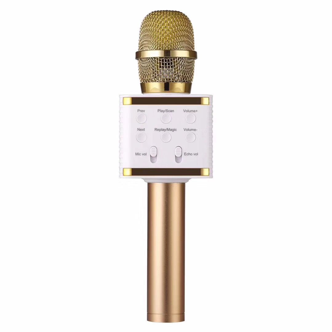 New V7 microphone Bluetooth stereo home KTV portable wireless microphone thumbnail