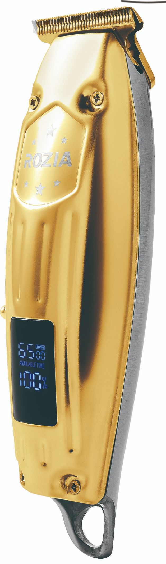 Rozia professional hair clipper with oil head and LED display HQ258 detail image 2