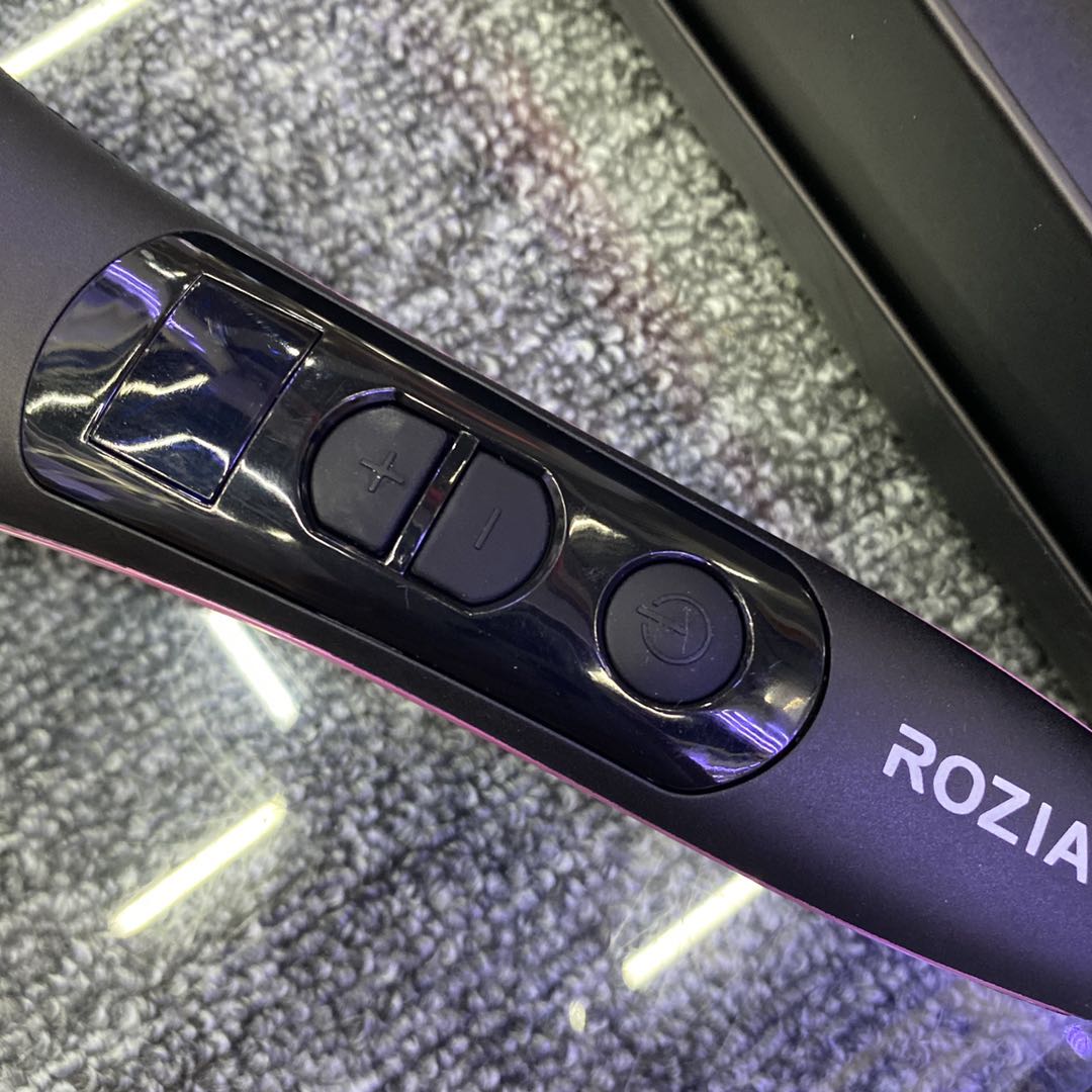 ROZIA hair care products straightening comb with LED display adjustable temperature HR765 detail image 2