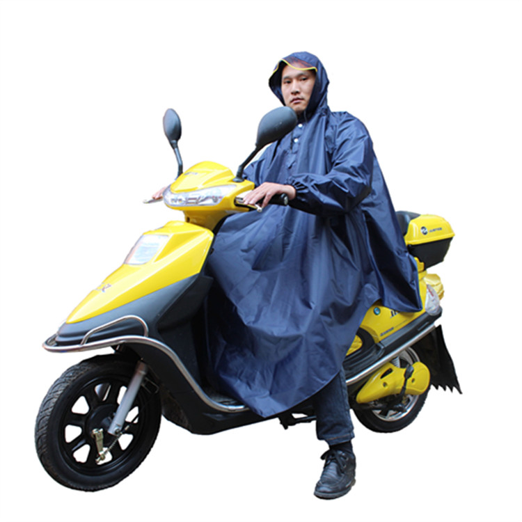 Electric bike, motorcycle, raincoat with sleeves detail image 1
