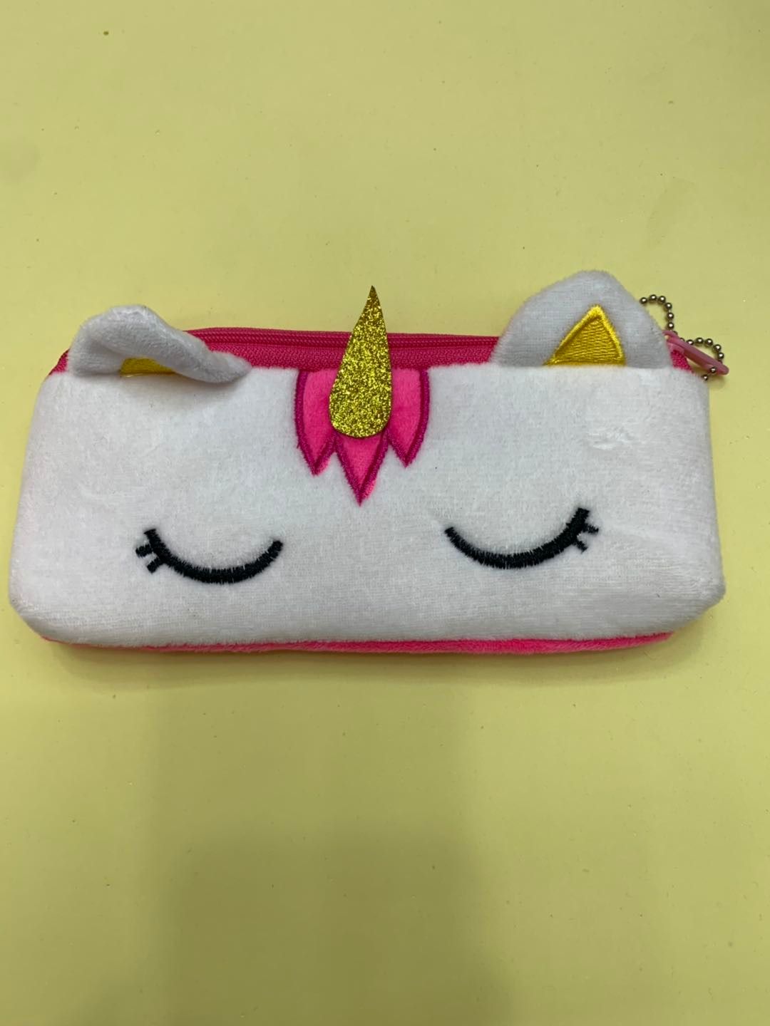 Polyester animal unicorn pen case creative children's cartoon toy storage case detail image 1
