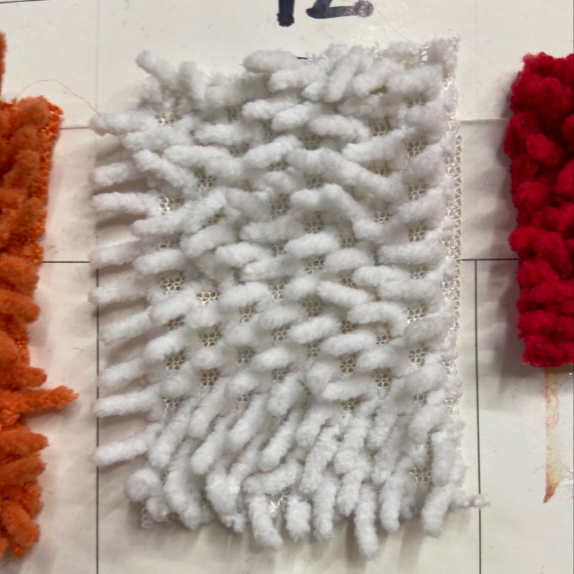 White Mops Fabric Doll Throw Pillow Fabric Clothing Ornaments Arts And Crafts Headdress Fabric