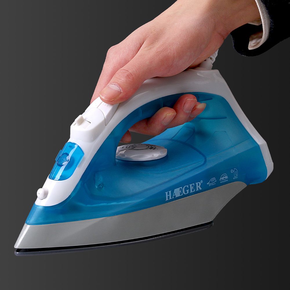 European standard best-selling R.1229 household handheld steam iron, small portable iron 1200W wholesale detail image 3